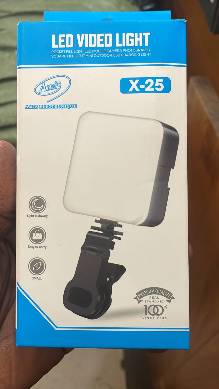Led Video bleu X25